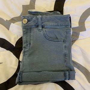 American Eagle jean shorts size 0